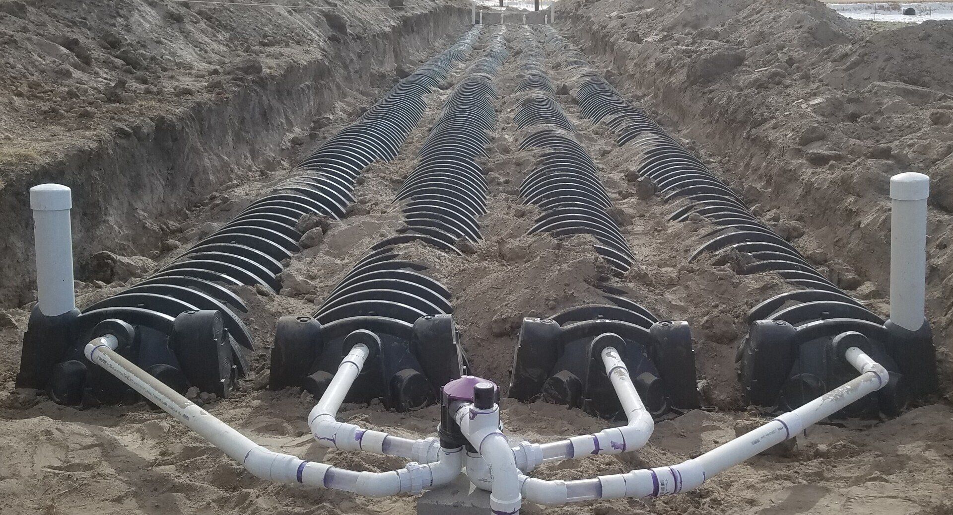 Leach Field Install