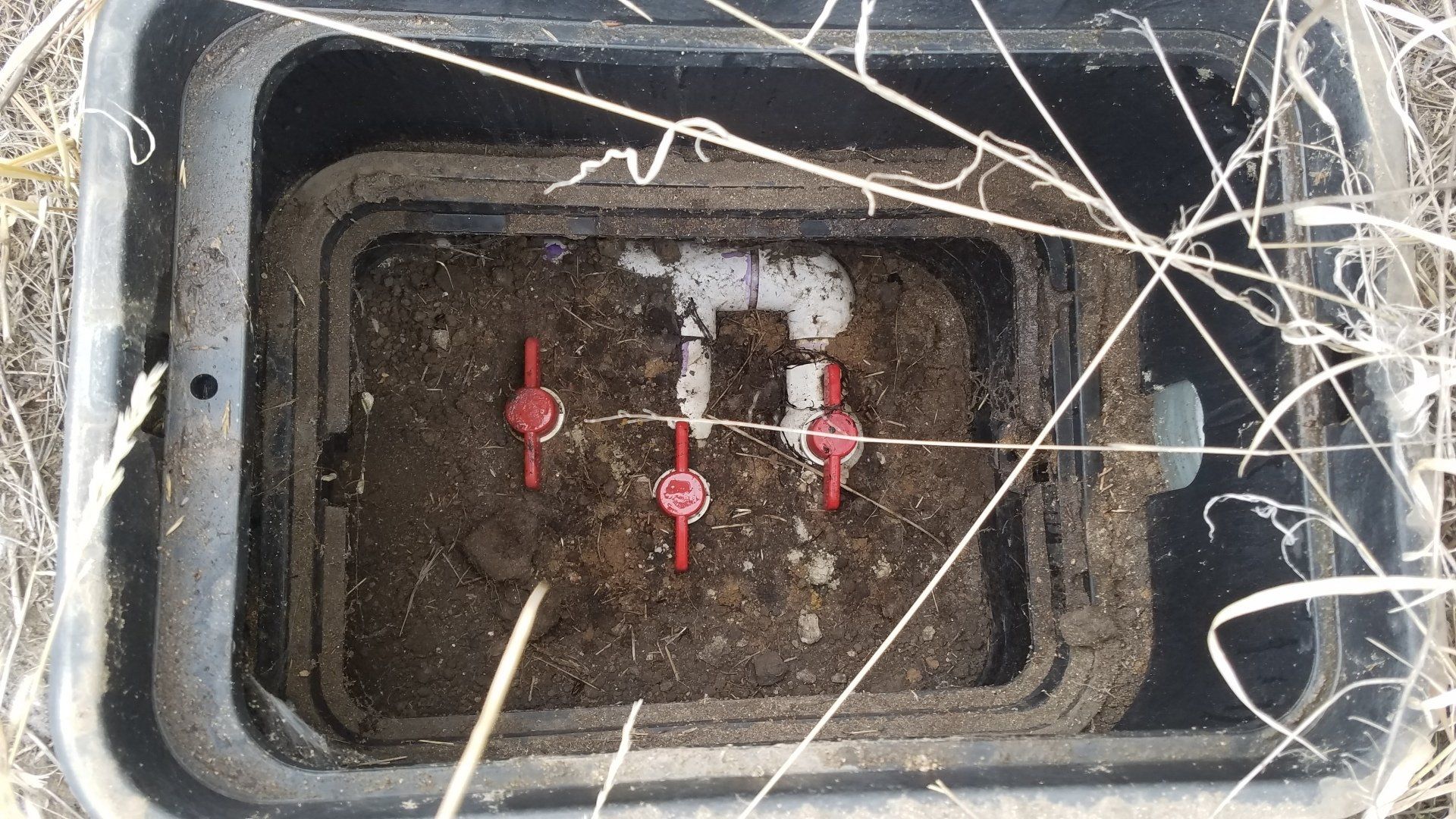 Leach Field Shut Off Valves