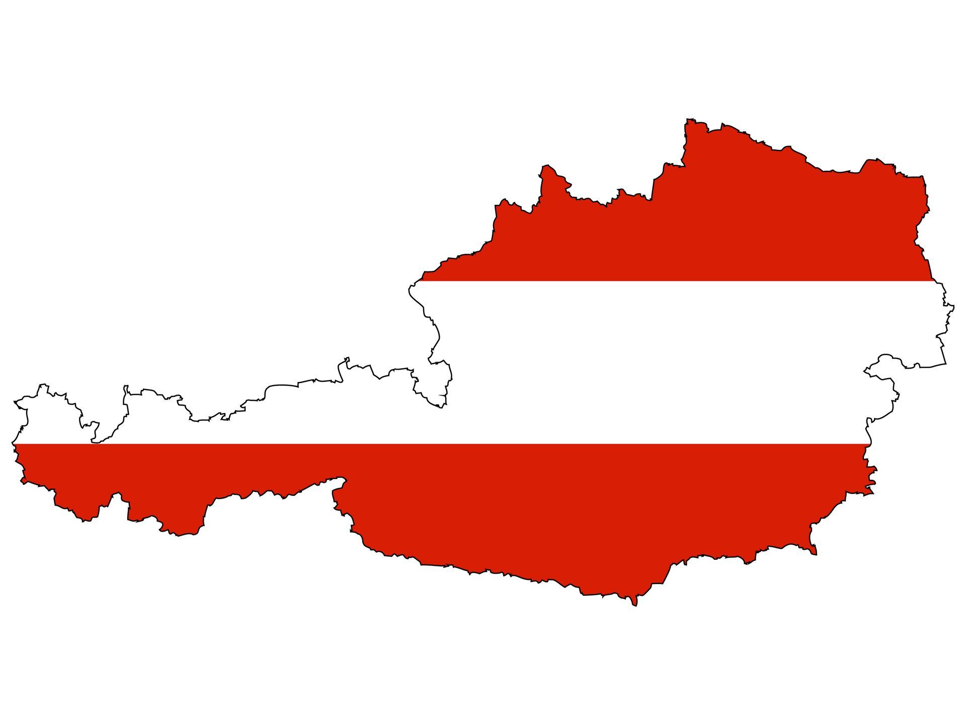 Österreich Karte