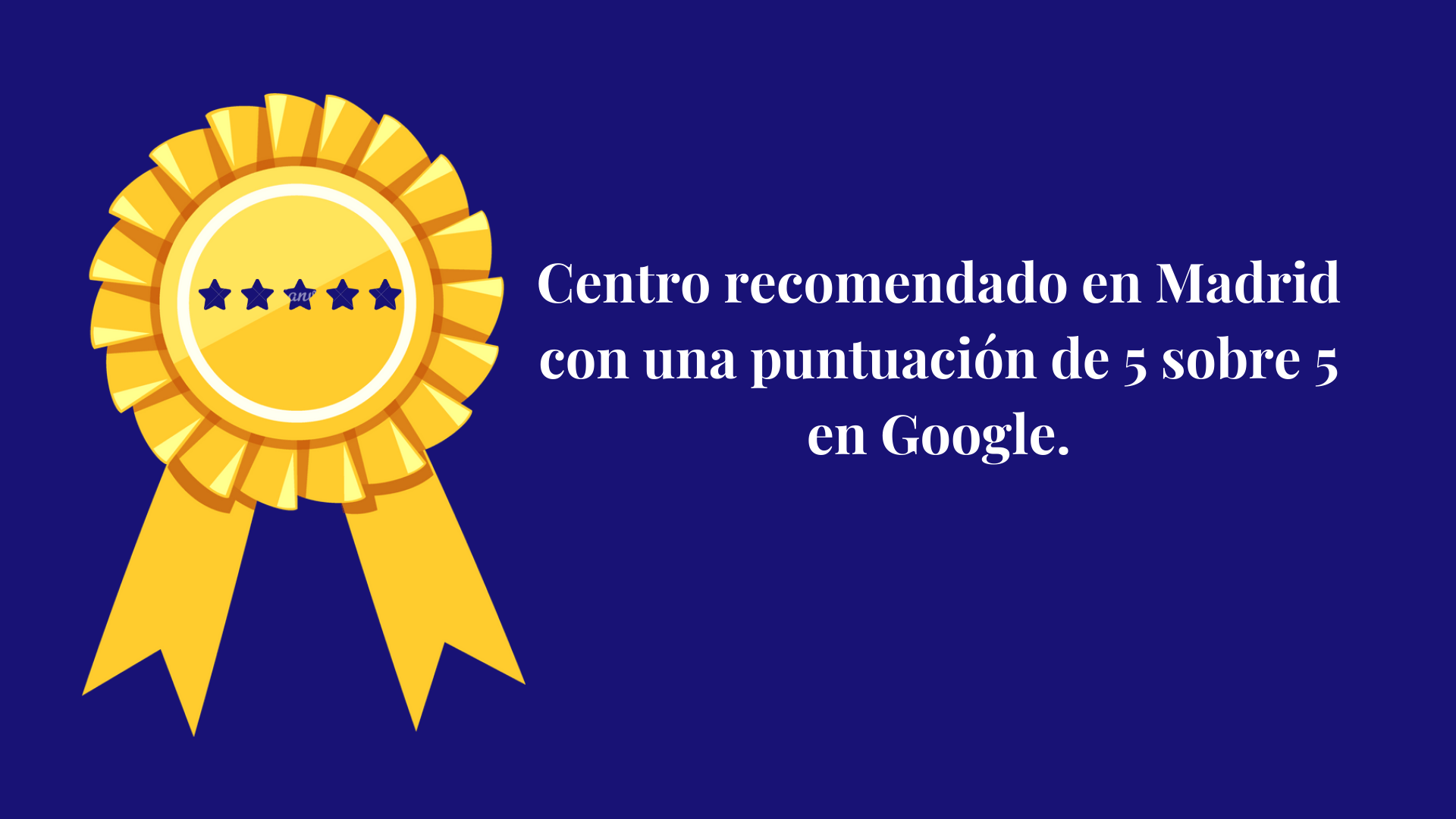 Centro recomendado en Madrid Centro recomendado en Madrid