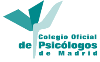 logo Colegio Oficial de Psicólogos Madrid
