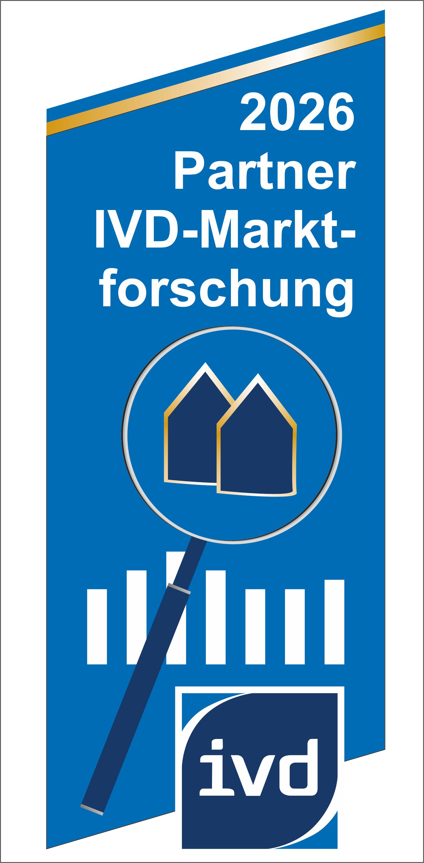 IVD Weiterbildungssiegel 2026– Fortgebildeter und zertifizierter Immobilienmakler