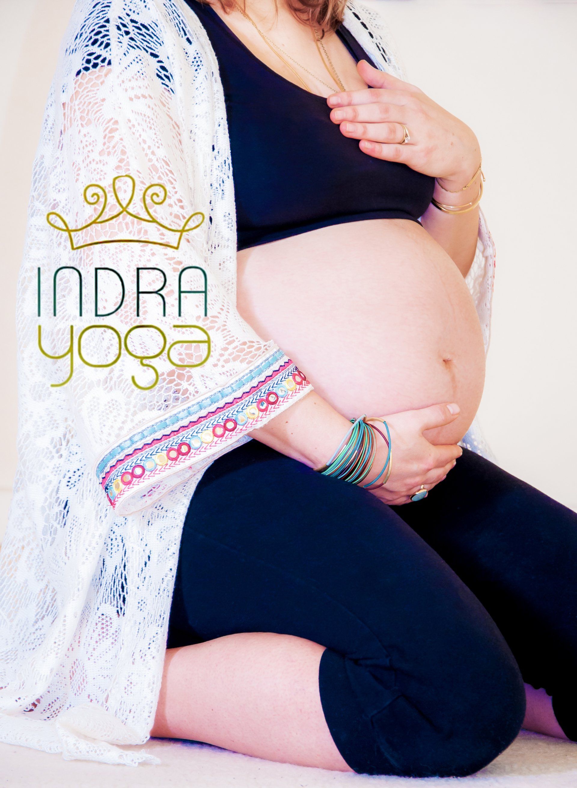 Indra Yoga Bretten Manuela König Yoga in der Schwangerschaft Belly Painting mit Suse Steiger