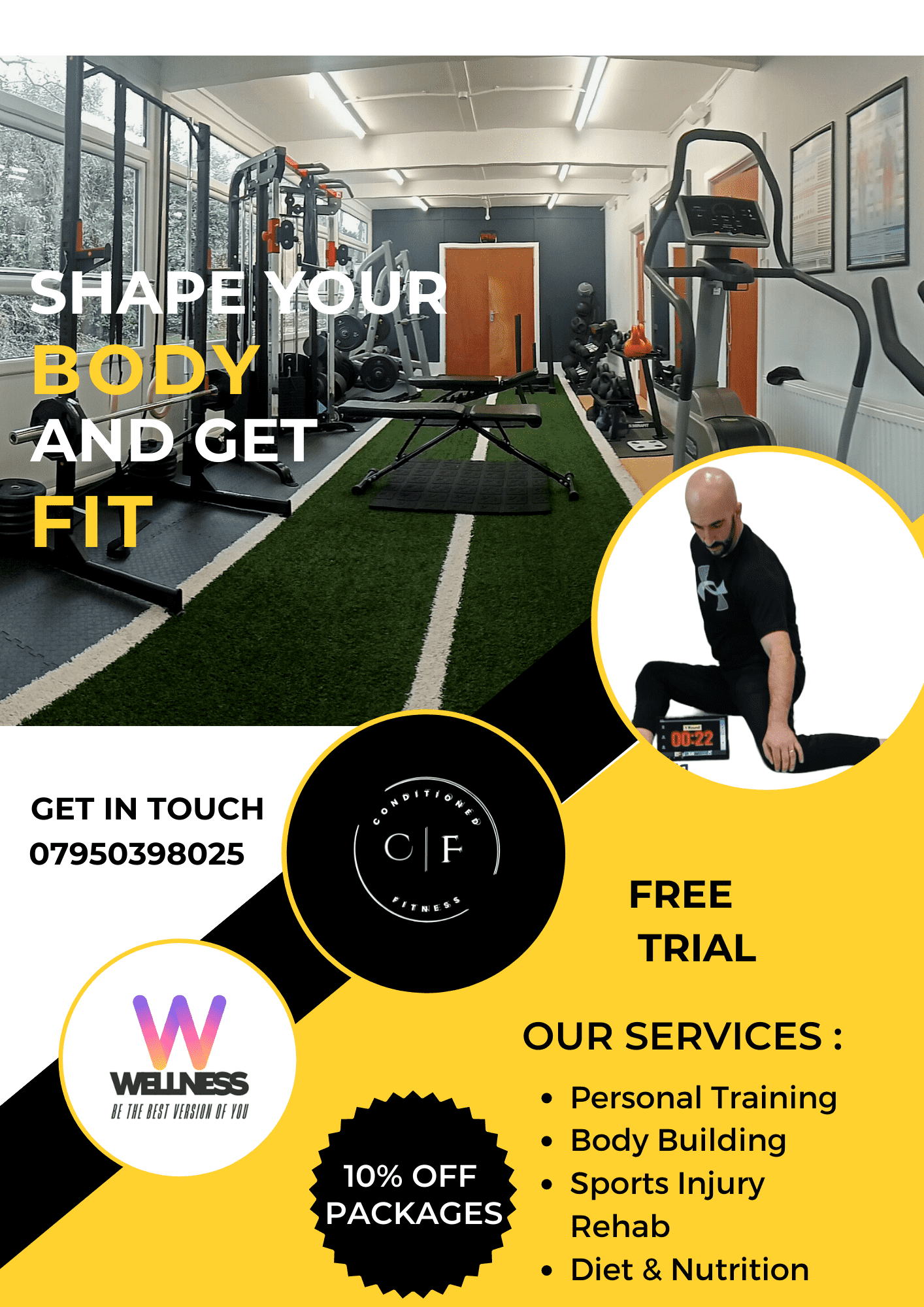 CF personal training gym orpington