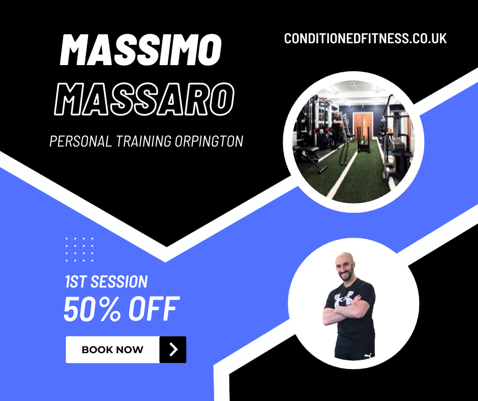 Personal trainer in Orpington 50% off session