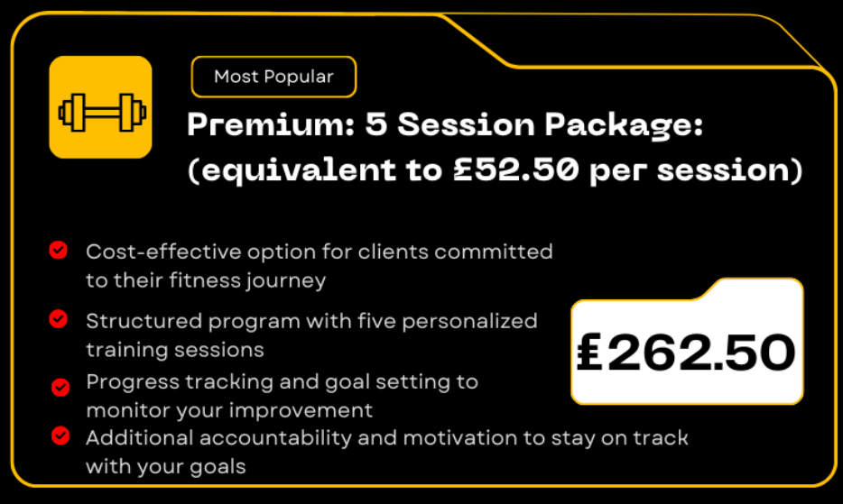 personal training package 1