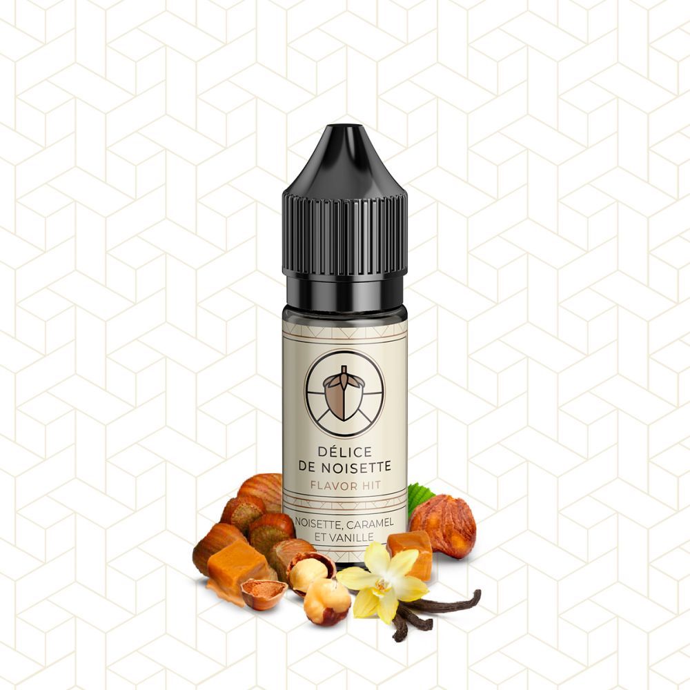 délice de noisette eliquide 10ml Flavor Hit