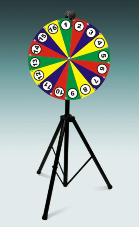 Glücksrad mieten / leihen