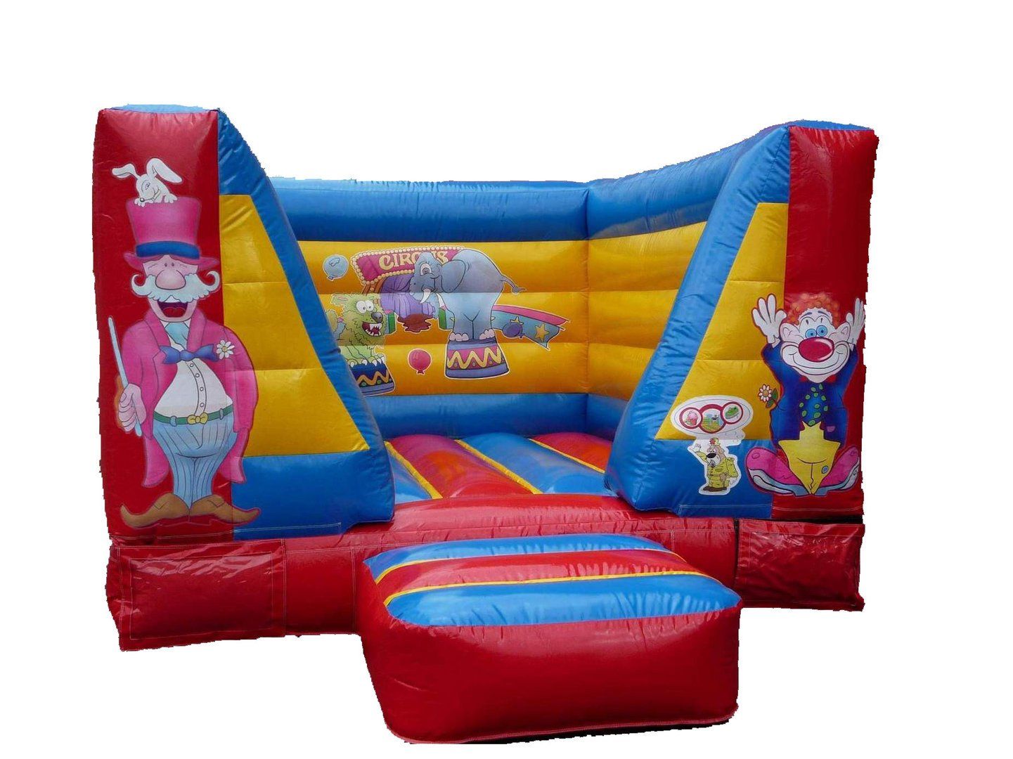 Hüpfburg Zirkus mieten / leihen
