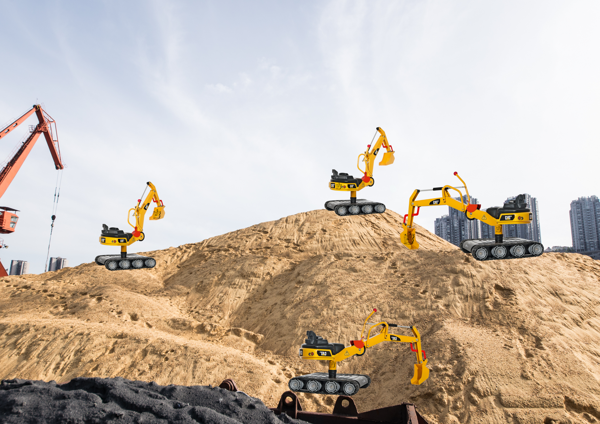 Kinderschauffelbagger Fuehrerschein mieten / leihen