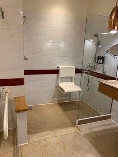Dusche barrierefrei