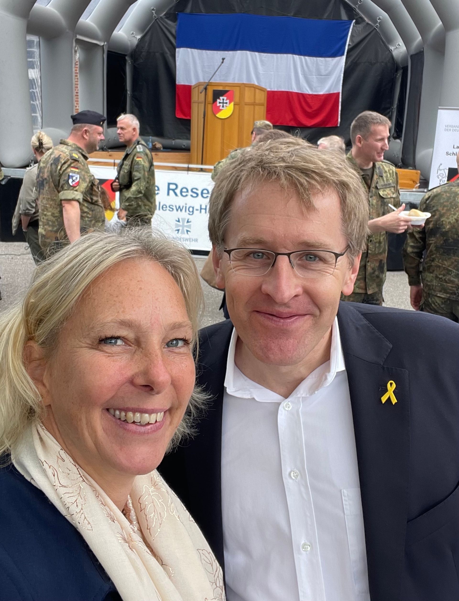 Schirmherr für den Verein zur Förderung von Mobilität & Vielfalt e.V. ist der Ministerpräsident Daniel Günther. Vorsitzende Nadine Witt freut sich sehr über diese Wertschätzung.