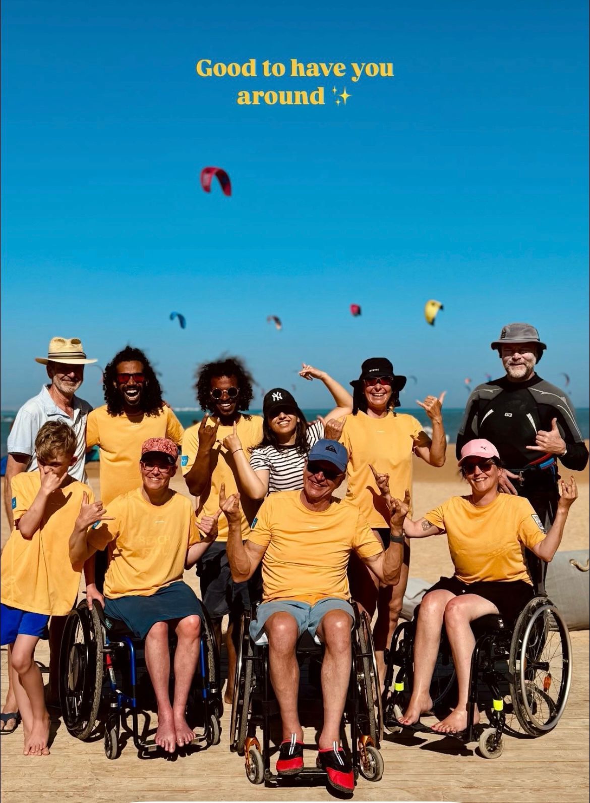 Unterstützer des Kite-Camps Fehmarn