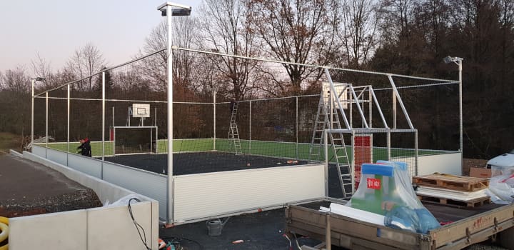 Beispiel eines Soccercourts