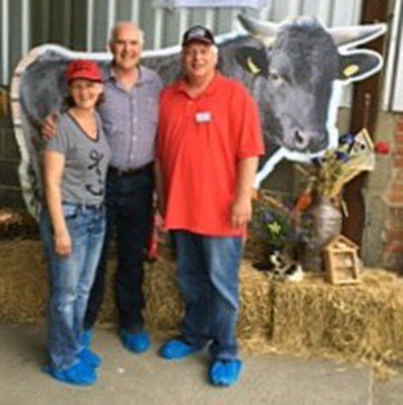 Graham Truscott AWA Australian Wagyu Association, Andrea Marquardt, Rüdiger Marquardt