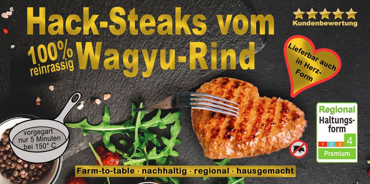 V.I.P. Bratwurst vom Wagyu-Rind