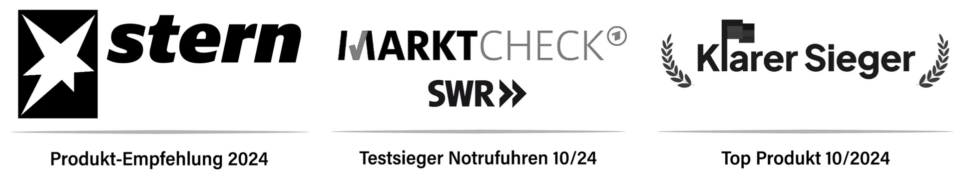 Vitatel mit der James Notrufuhren Testsieger beim Kassensturz