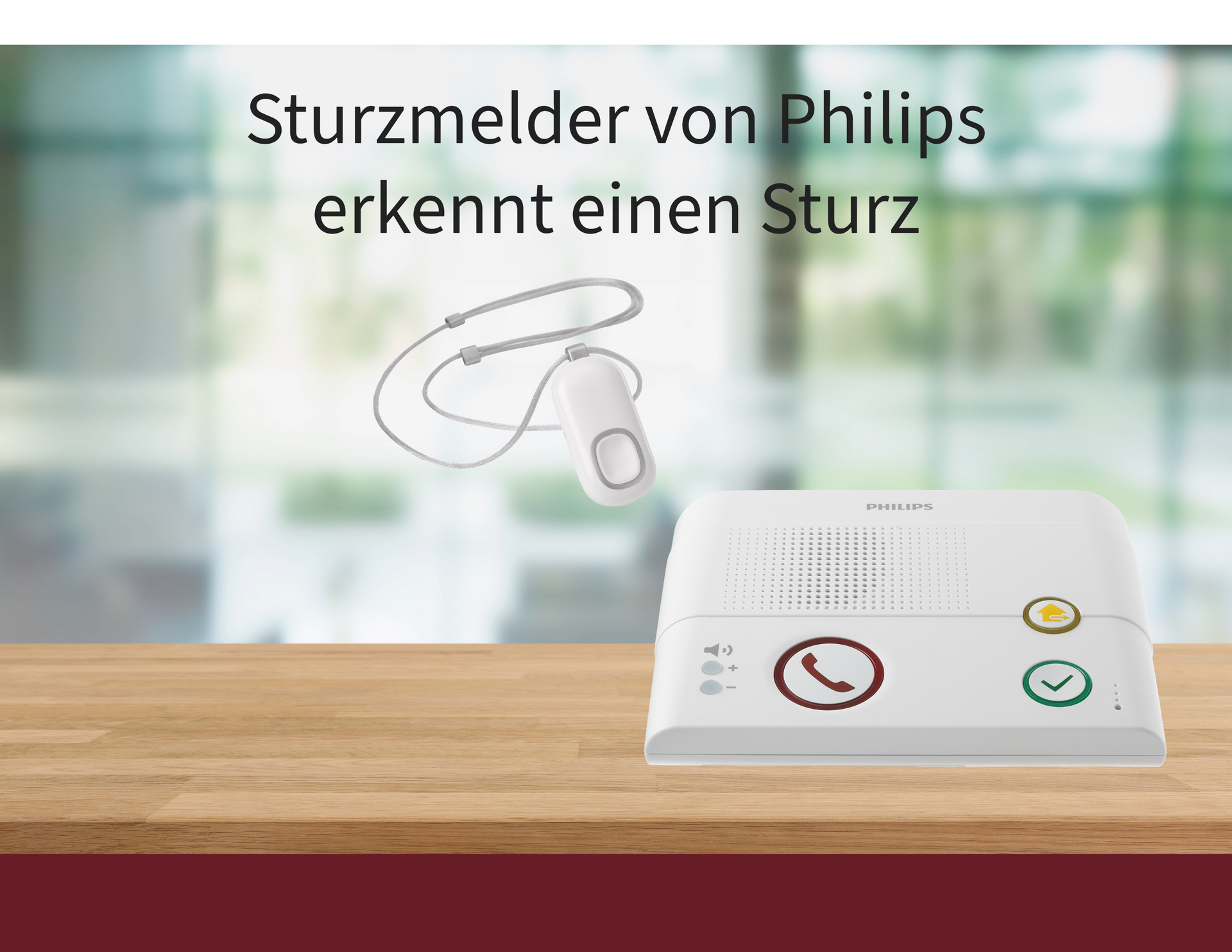 Vitatel Sturzerkennung bei einem Sturz