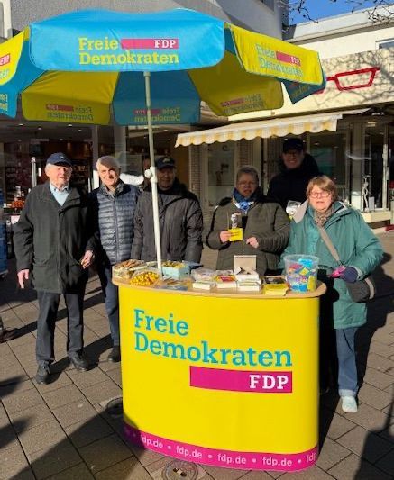 Infostände zur Bundestagswahl