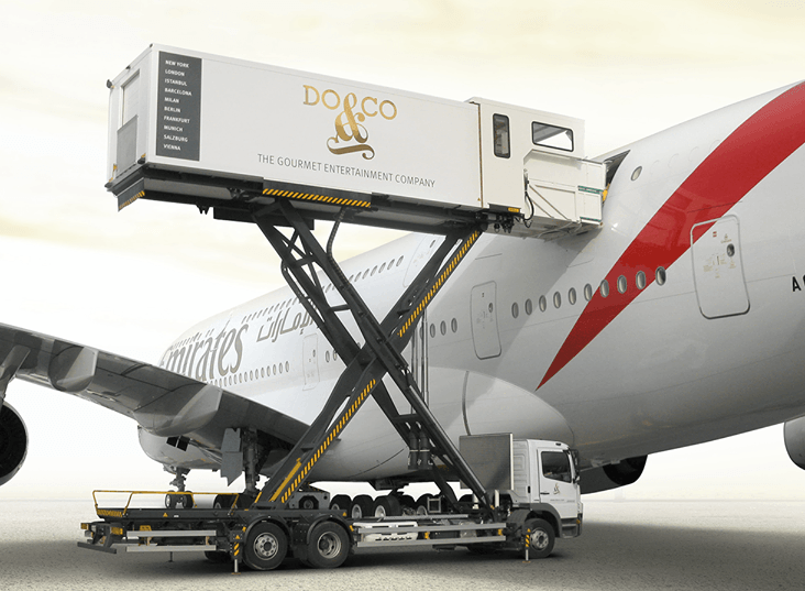 Furgón de Catering para Aeropuertos