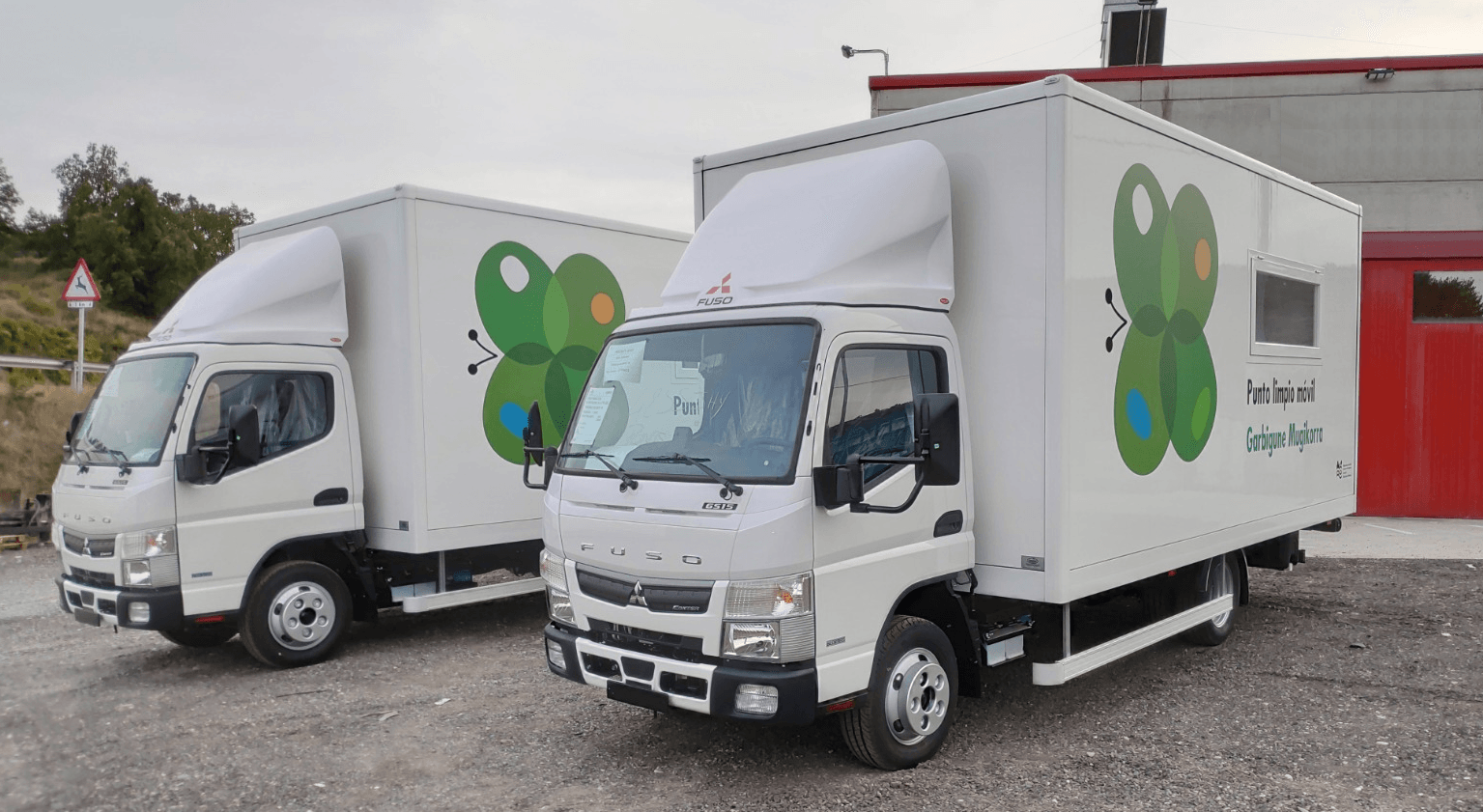 Point de nettoyage mobile