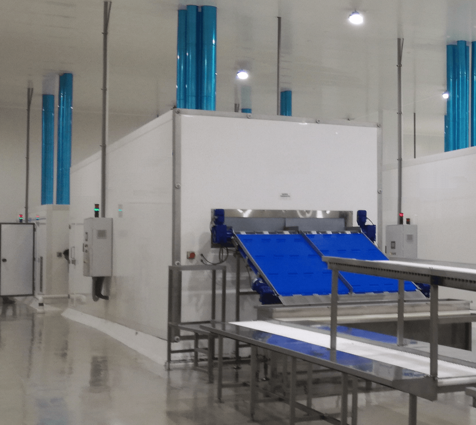 Túneles de Congelación - Instalaciones Fijas y Moviles con la mínima inversión