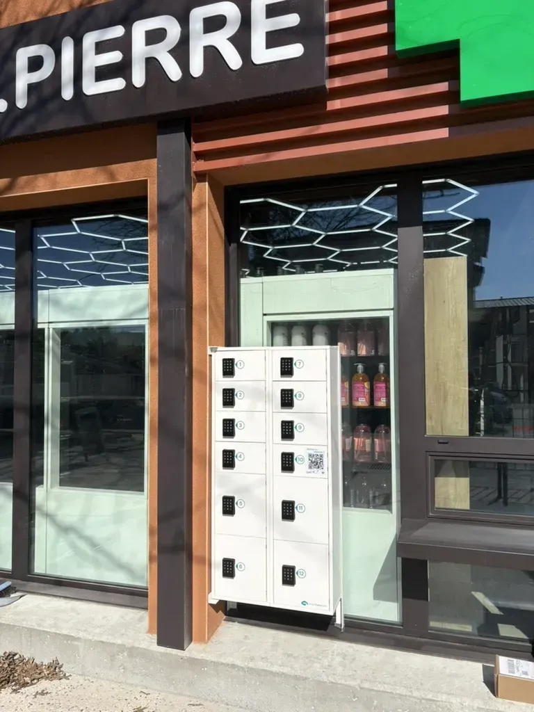Installation de consigne pharmacie et office