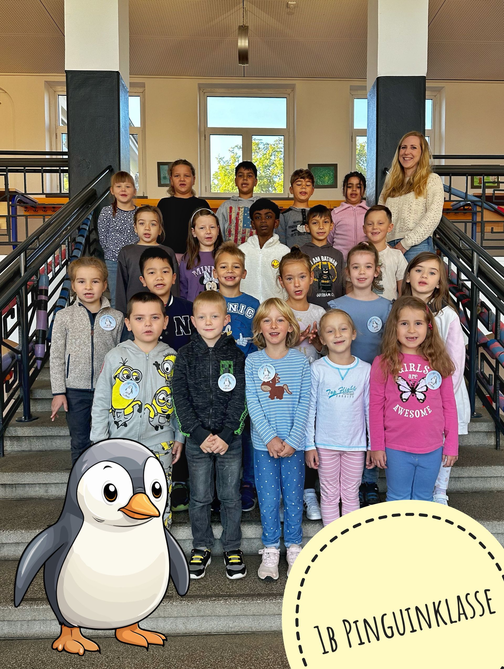 1b Pinguinklasse 1b
Pinguinklasse Herr
Gruppenfoto