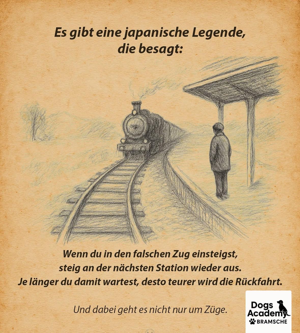 Hundetraining auf Irrfahrt: Warum du lieber heute als morgen aussteigen solltest.