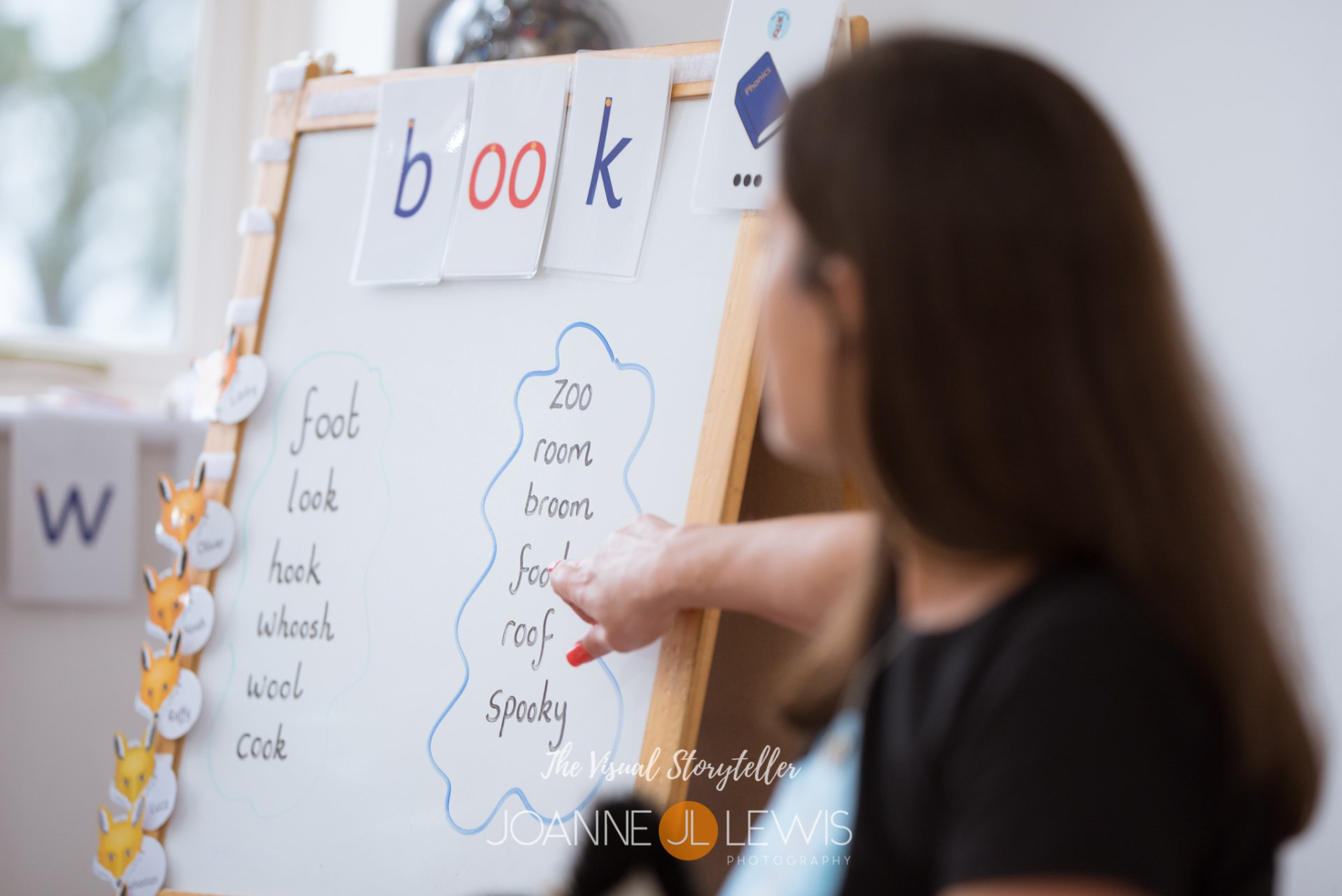 Personal brand photography - children's phonics classes