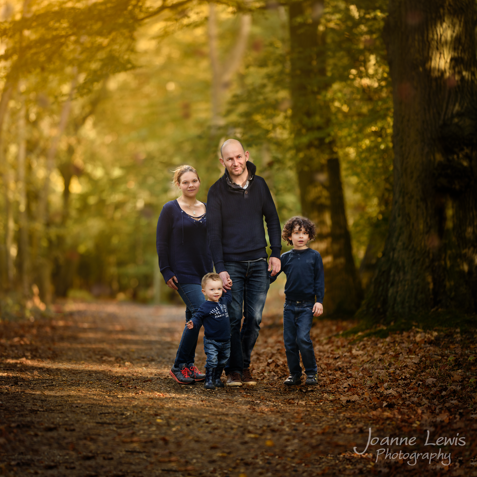 Family photographed by Joanne Lewis Photography on location in Essex