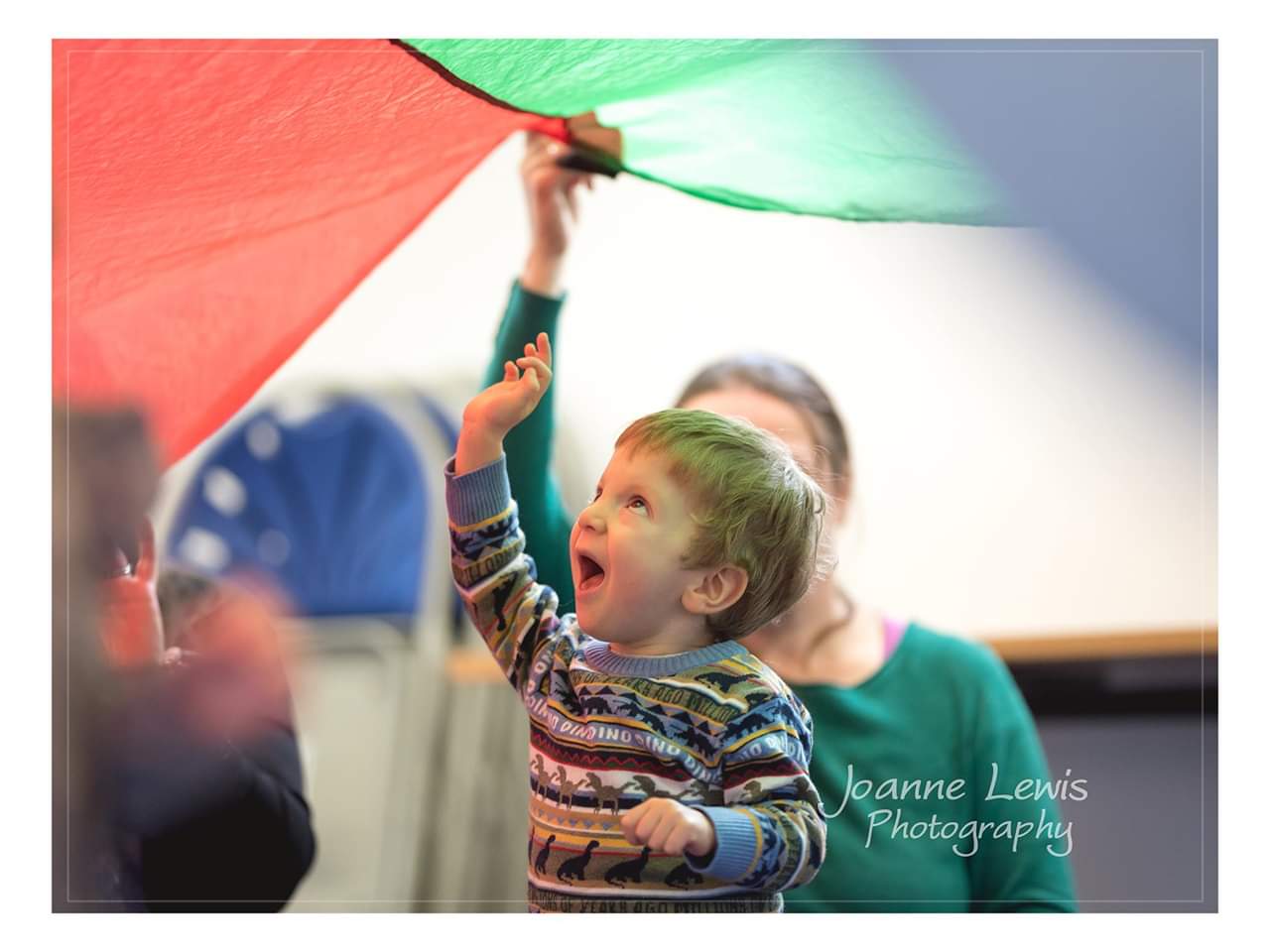Boy playing at Melody Monkeys SEND toddler group