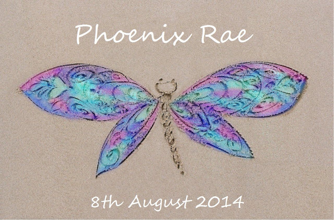 Phoenix Rae Sand art by Carly Marie