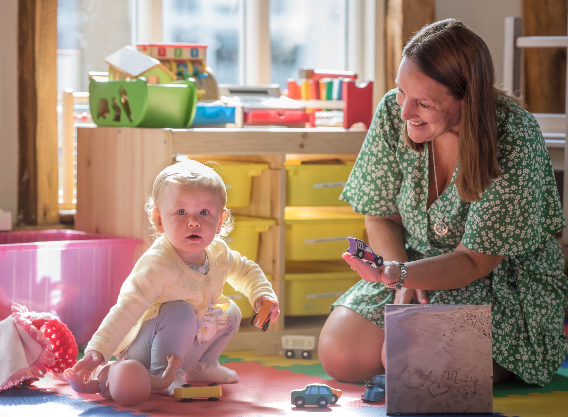Michelle and her rainbow daughter Darcy
