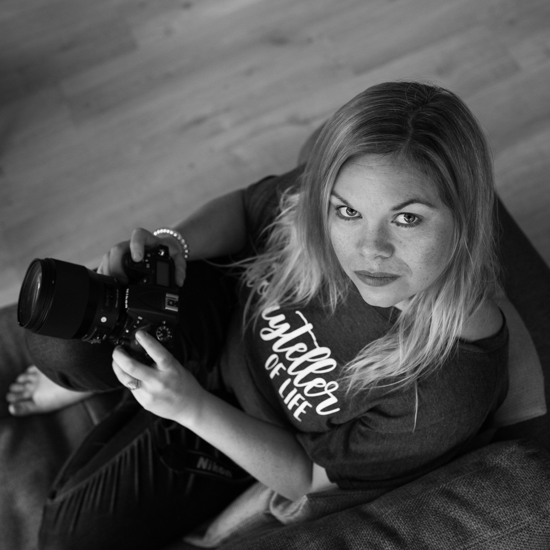 Self Portrait of Joanne Lewis Photographer from The Visual Storyteller Hertford