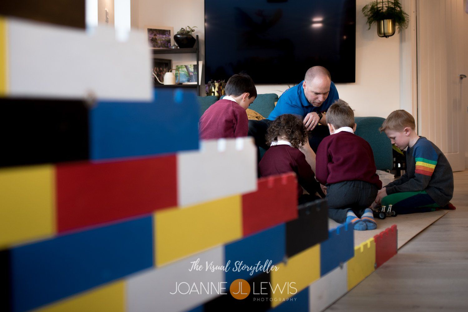 Hand-made Lego car ramp