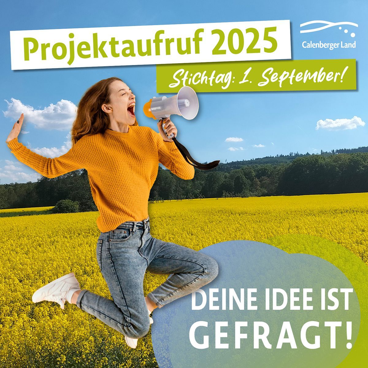 Projektaufruf 2025 - LEADER-Projekte Calenberger Land