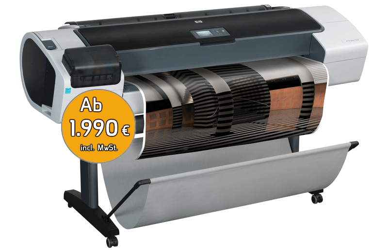 HP Designjet T1200PS 44 Datenblatt HP Designjet T1200PS 44 günstig leasen oder kaufen
