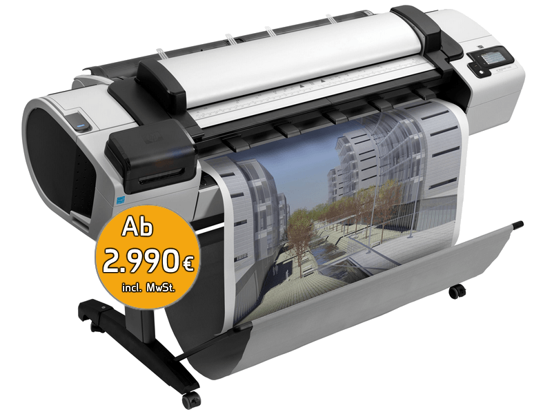 HP Designjet T2300ePS 44 Datenblatt HP Designjet T2300ePS 44 günstig leasen oder kaufen