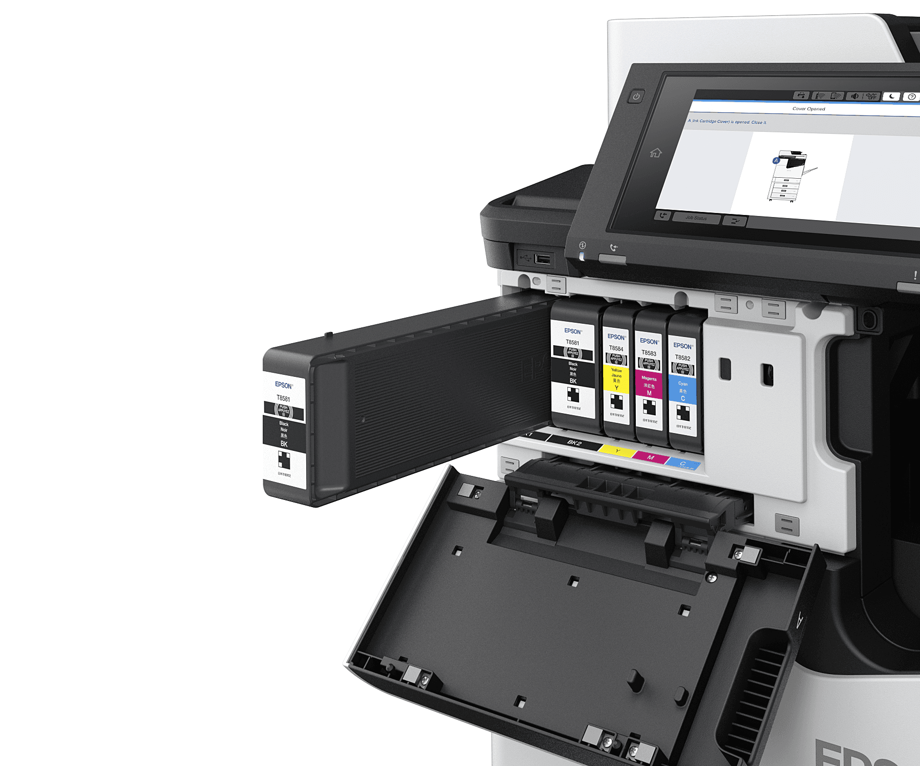 Tintentanks mit extrem hoher Reichweite Tintentanks mit extrem hoher Reichweite