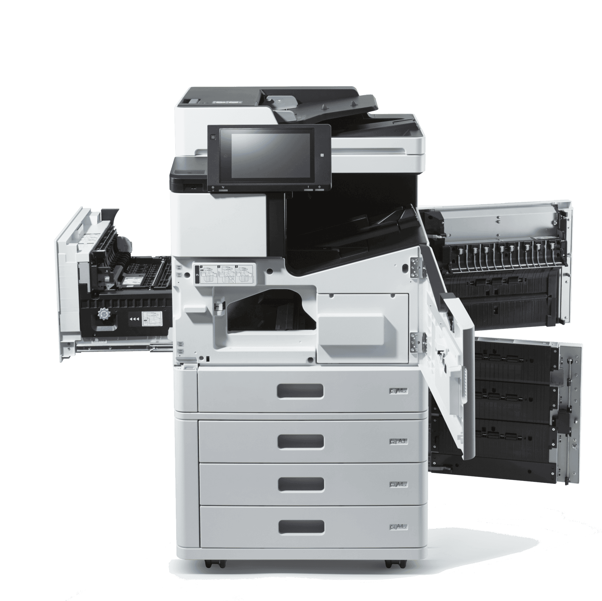 Multifunktionsdrucker erweitern und warten