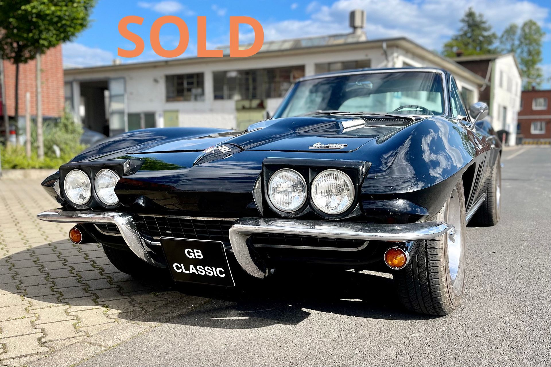 Corvette C2 Oldtimer zu verkaufen C2 Corvette bei GB Classic in Köln