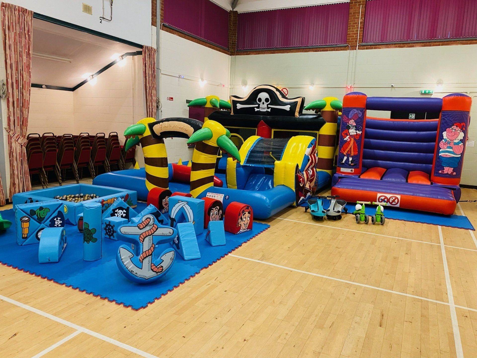 Ocean and Underwater Themed Bouncy Castle Package from Bury Soft Play