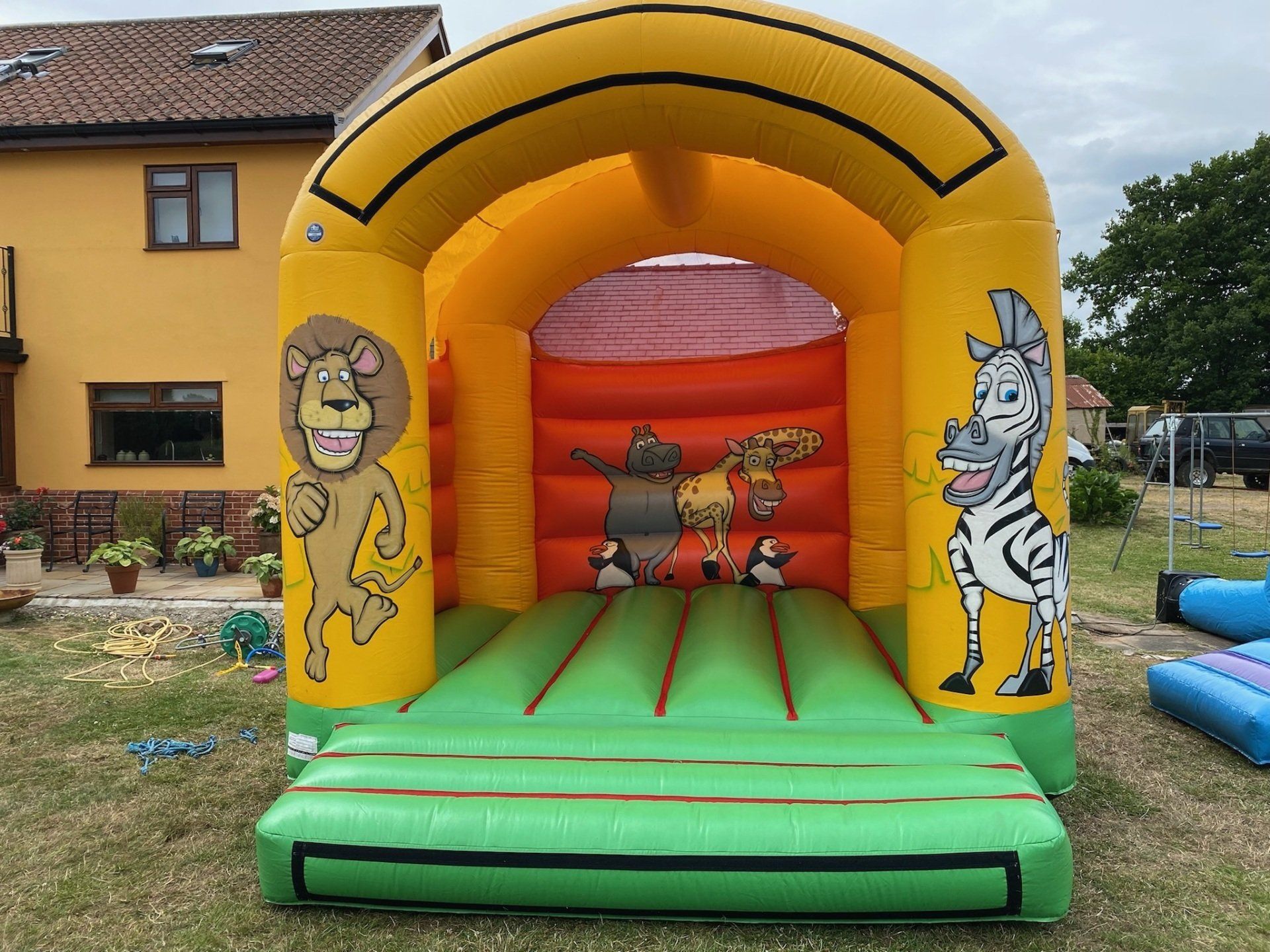 Jungle Themed Bouncy Castle Package from Bury Soft Play