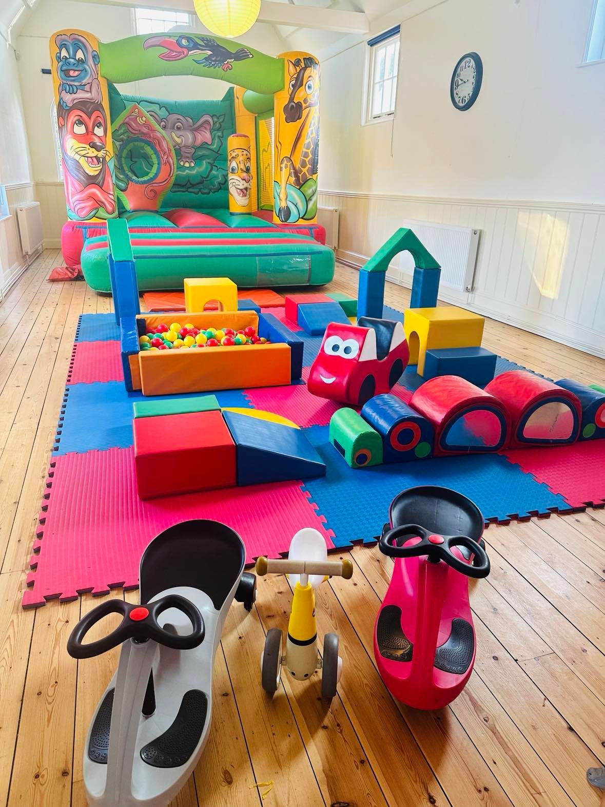 soft play hire Newmarket, bouncy castle hire Newmarket
