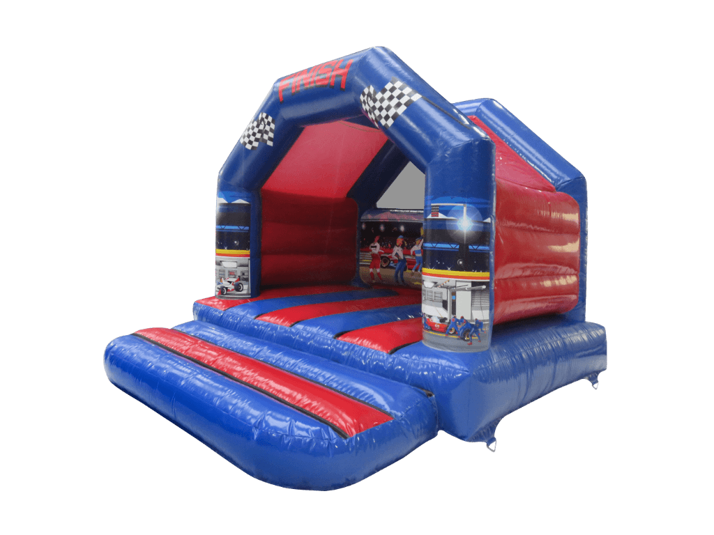 Car Themed Bouncy Castle Package from Bury Soft Play, Hot Wheels Party