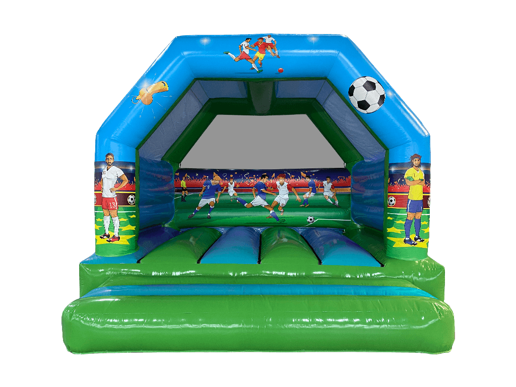 Football Themed Bouncy Castle from Bury Soft Play