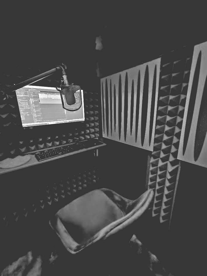 Studio d'enregistrement voix off