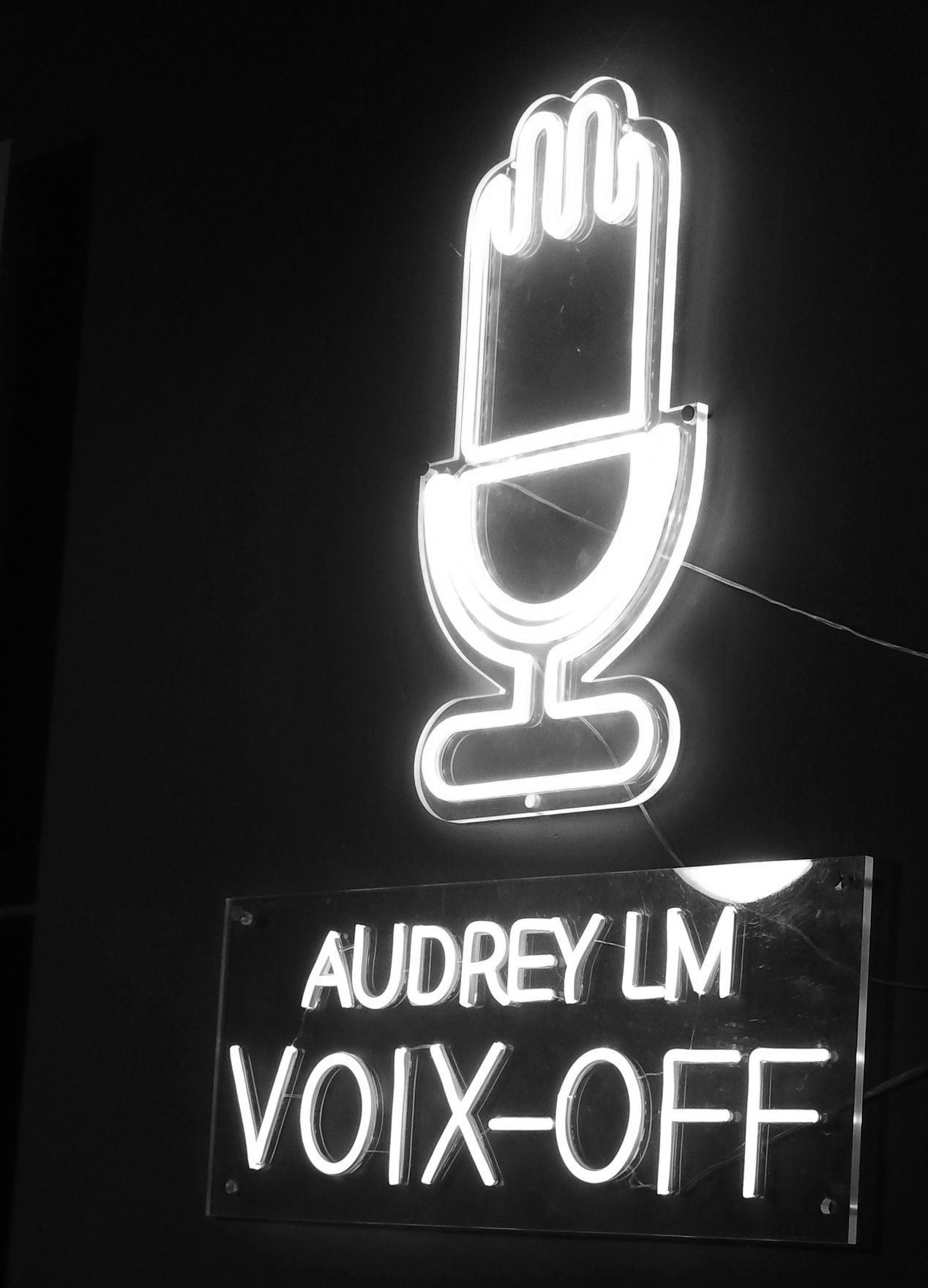 Ma première prise de voix off