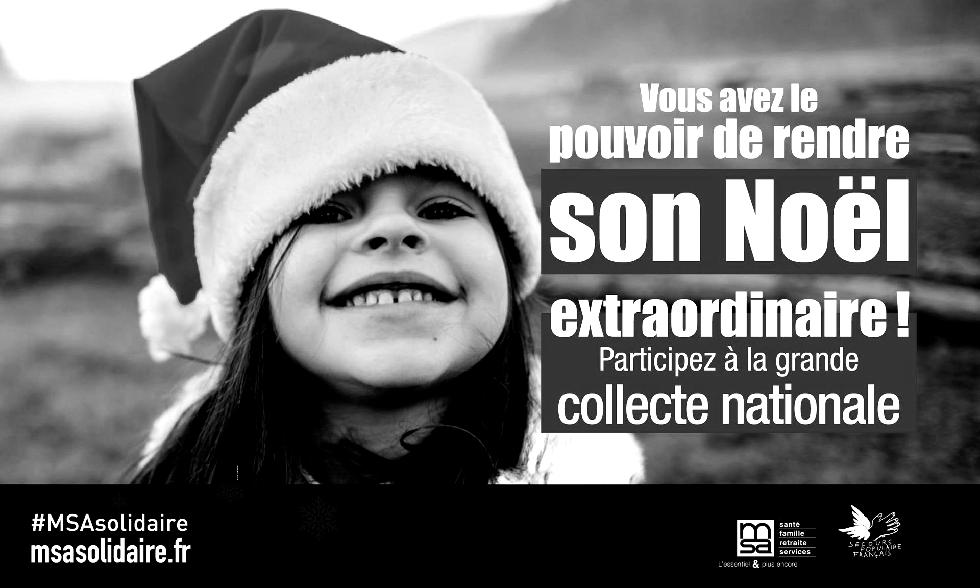 Voix off pour la msa et le secours populaire